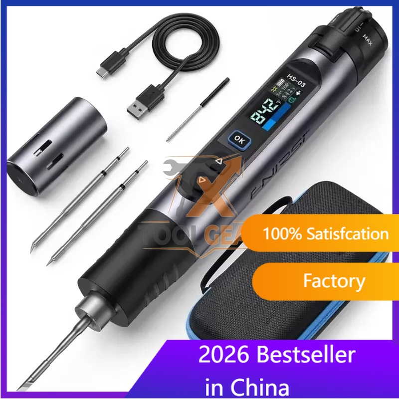 Electronic Repairing - 2026hotsale* Zestaw bezprzewodowej lutownicy HS-03 z
