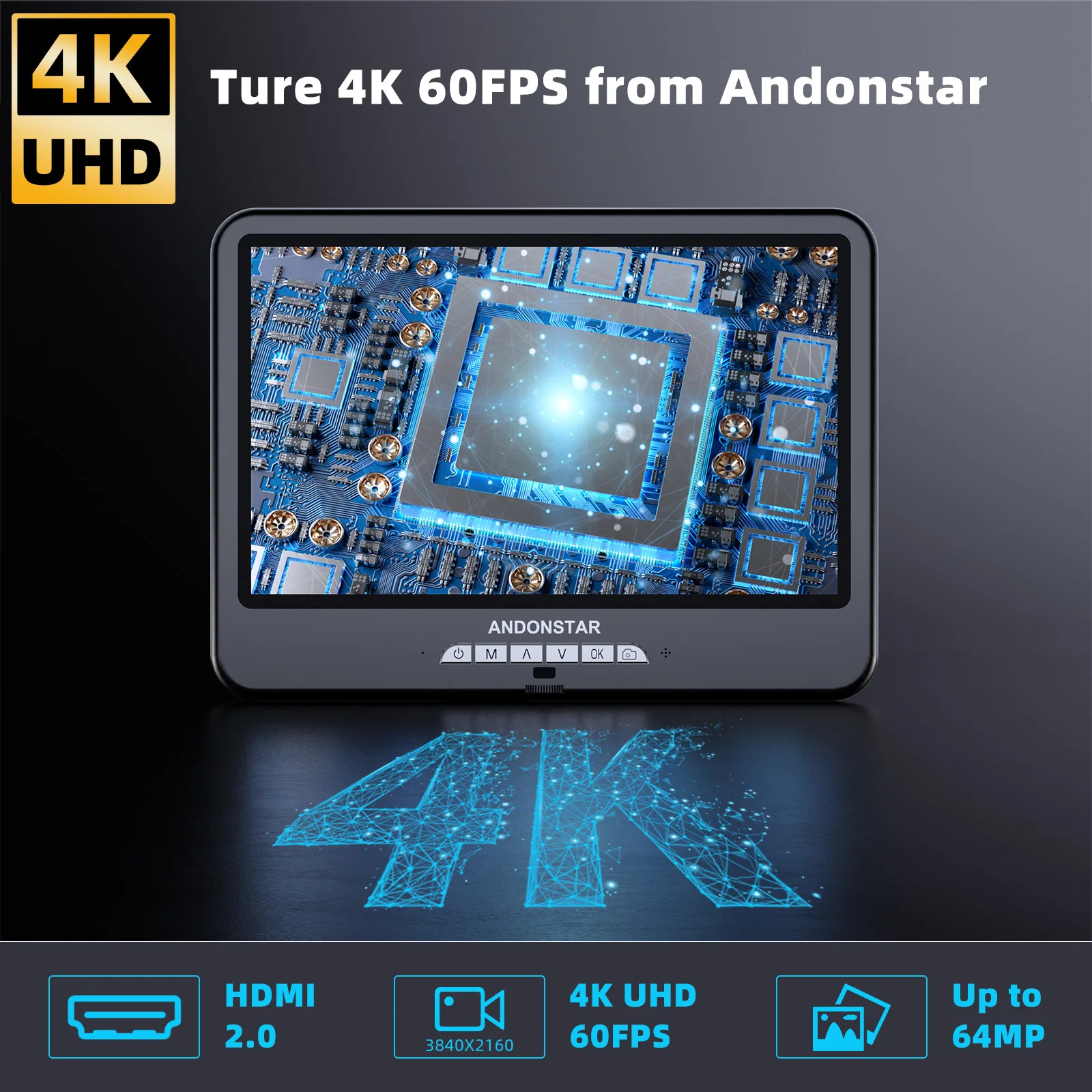 Andonstar AD210S-Pro 4K 60FPS  – Electronic Repairing recenzja i cena