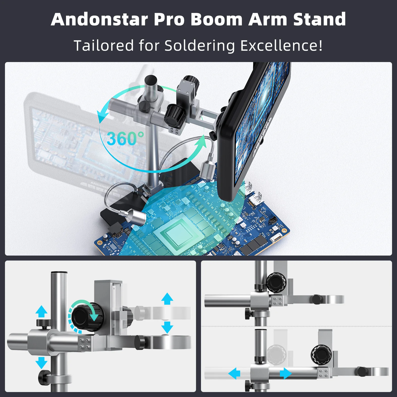 Andonstar AD210S-Pro 4K 60FPS  – Electronic Repairing recenzja i cena