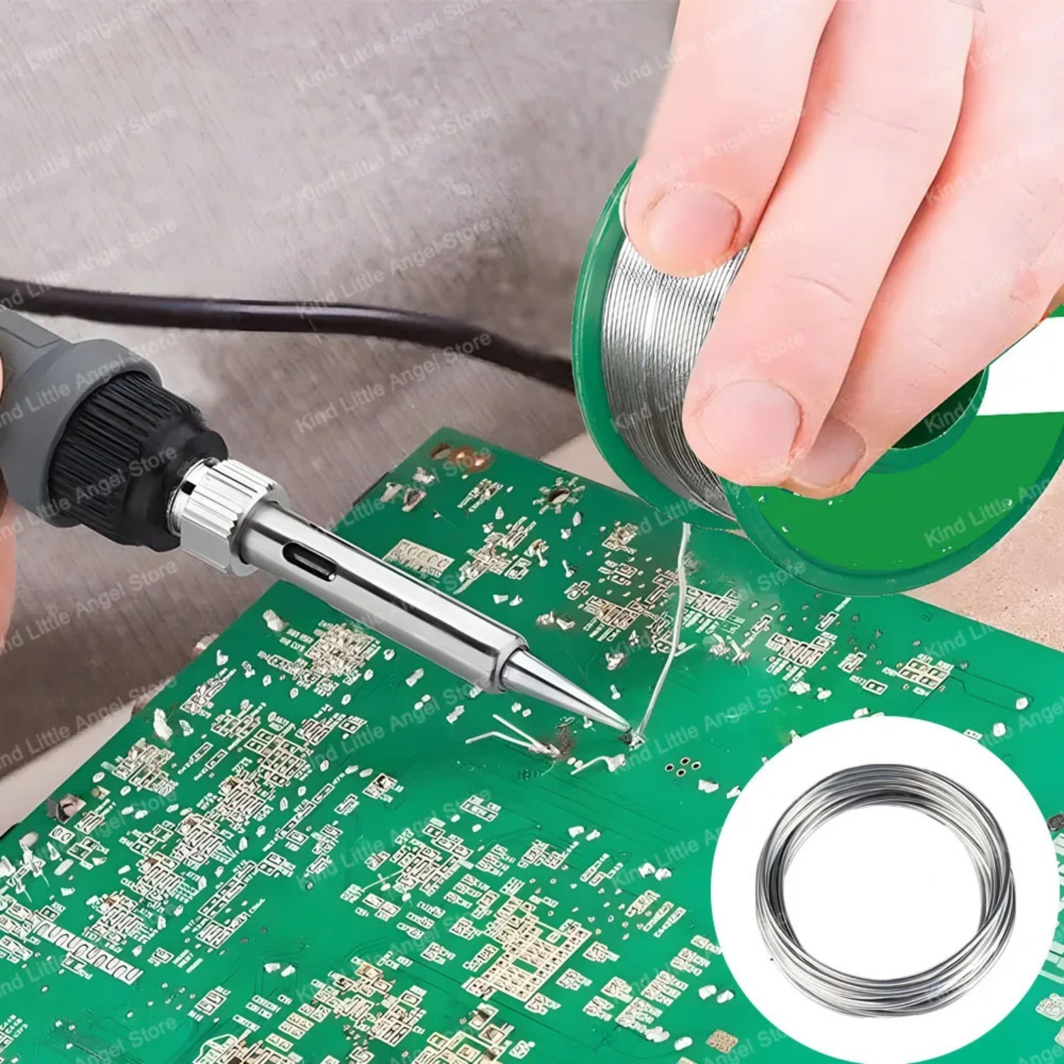 Drut lutowniczy bezołowiowy 20 – Electronics Repair Degree recenzja i cena